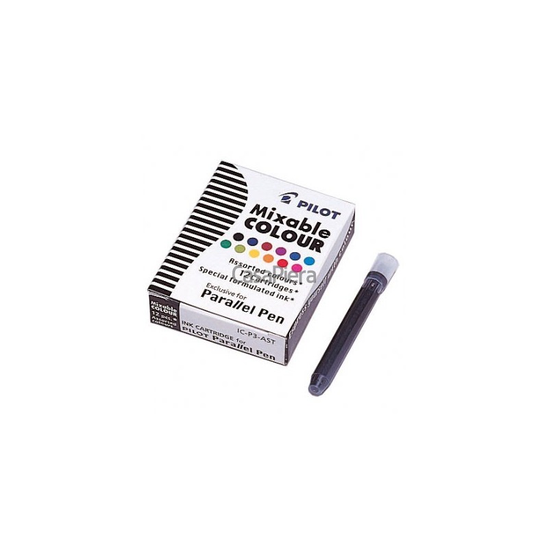 Caja 12 Cartuchos Color Pilot Recambio