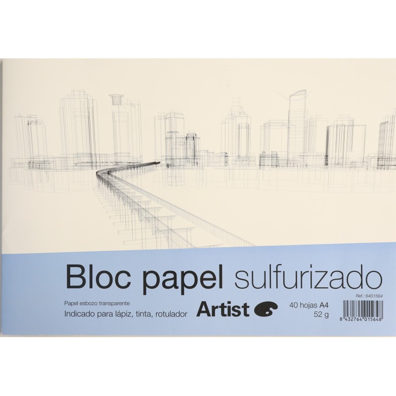 Bloc Papel Sulfurizado Artist