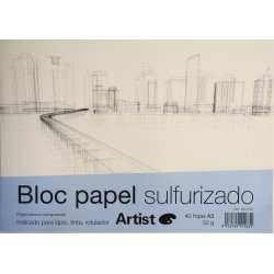 Bloc Papel Sulfurizado Artist