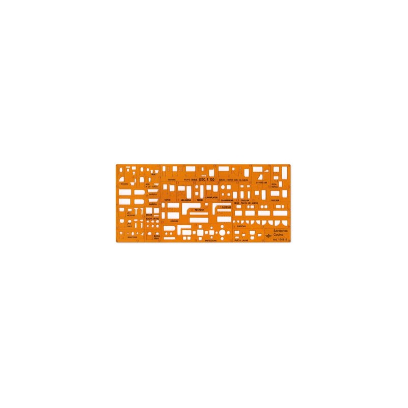 Plantilla Sanitario/Cocina Esc 1:100
