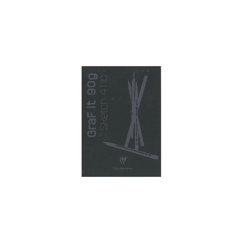 Bloc Clairefontaine Graf It Negre