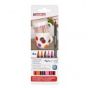 Caixa Brushpen Porcelain Edding