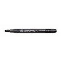 Graphik Line Marker Black Derwent