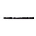 Graphik Line Marker Black Derwent