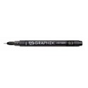 Graphik Line Marker Black Derwent