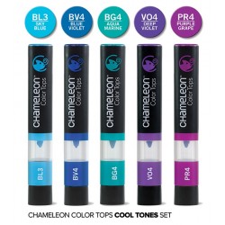 Set Chameleon 5 Color Tops