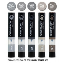Set Chameleon 5 Color Tops