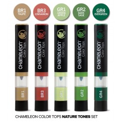 Set Chameleon 5 Color Tops