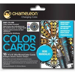 Carte colorate camaleonte