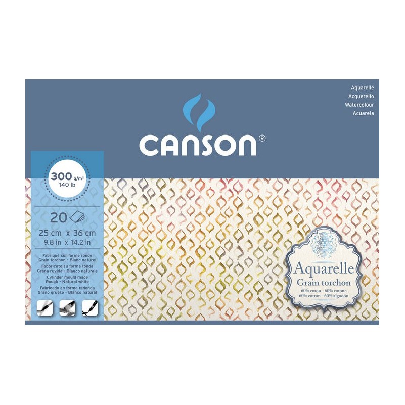 Tampone Canson Watercolour 4L Thick