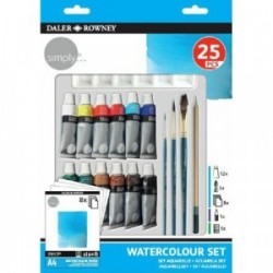 Set D'Aquarel·les Daler & Rowney Casa Piera Barcelona