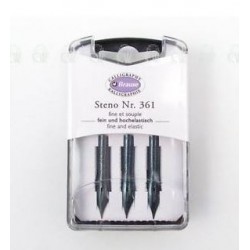 Caja 3 Plumillas Brause Dibujo 361B