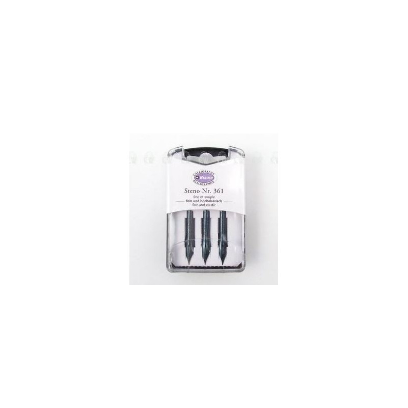 Caja 3 Plumillas Brause Dibujo 361B