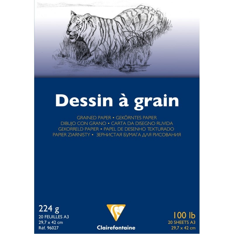 Blocco da disegno Clairefontaine 224G