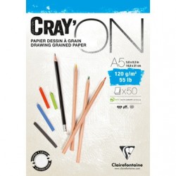 Bloc Clairefontaine Cray'On Encolat
