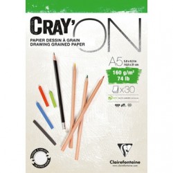 Bloc Clairefontaine Cray'On Encolat