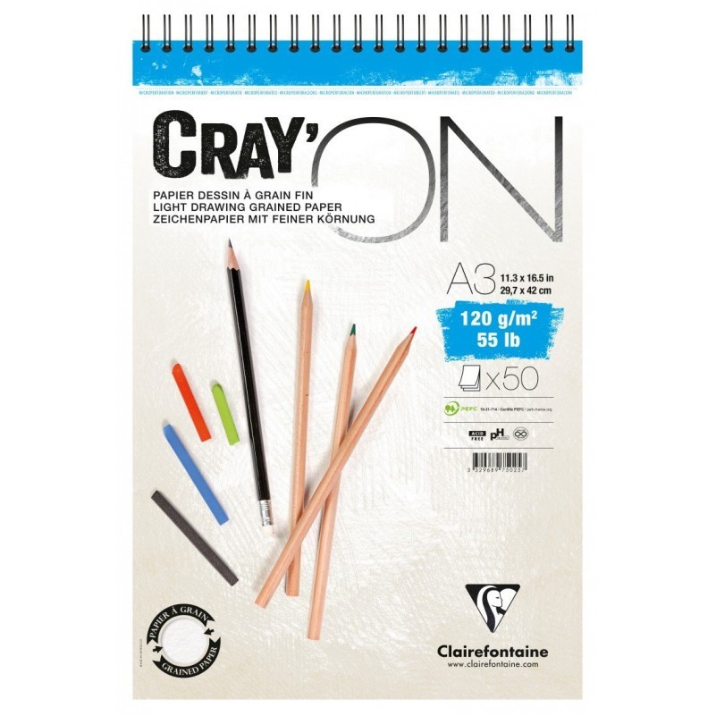 Bloc Crayon Clairefontaine