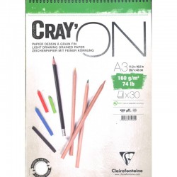 Bloc Crayon Clairefontaine