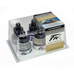 Set Tinta Acrílica FW Daler & Rowney