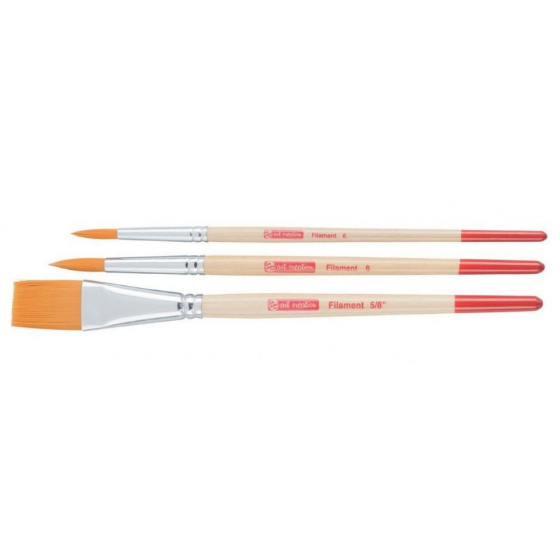 Set Pincel Sintético Corto ArtCreation