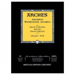 Bloc Arches 185G 15H Acuarela