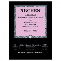 Bloc Arches 185G 15F Aquarel·la
