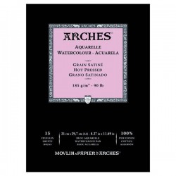 Bloc Arches 185G 15H Acuarela