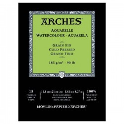Tampone per acquerello Arches 185G 15H