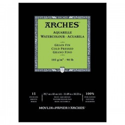 Bloc Arches 185G 15H Acuarela