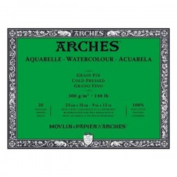 Bloc Arches 300G Encolado 4L Acuarela