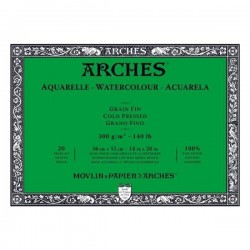 Bloc Arches 300G Encolat 4C Aquarel·la