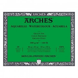 Bloc Arches 300G Encolat 4C Aquarel·la