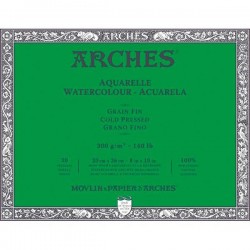 Bloc Arches 300G Encolat 4C Aquarel·la