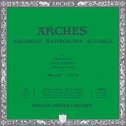 Bloc Arches 300G Encolado 4L Acuarela