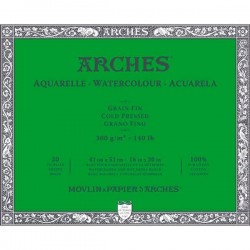 Bloc Arches 300G Encolado 4L Acuarela