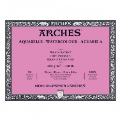 Bloc Arches 300G Encolat 4C Aquarel·la
