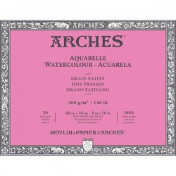 Bloc Arches 300G Encolado 4L Acuarela