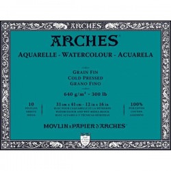 Bloc Arches 640G Encolat 4C Aquarel·la