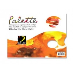 Paleta Paper Un Sol Ús Artist Casa Piera Barcelona