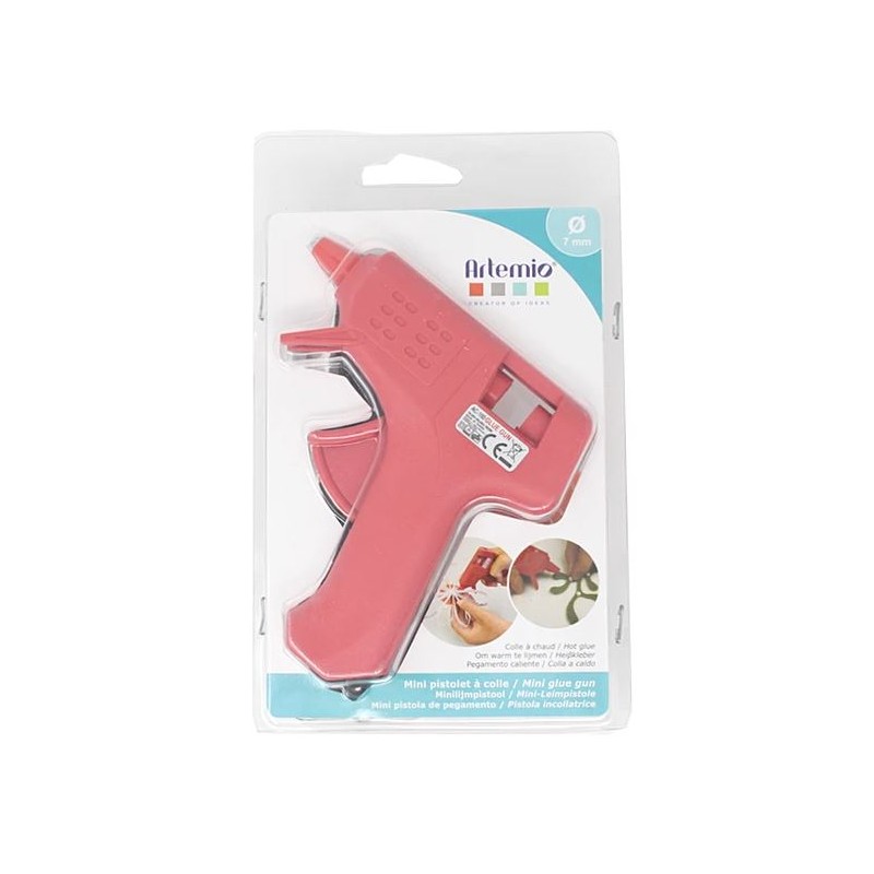 Pistola mini in silicone caldo Artemio