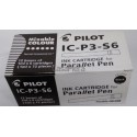 Caja Cartuchos Negros Pilot Recambio