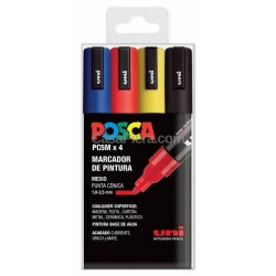 Caja rotuladores POSCA colores básicos | Casa Piera Bellas Artes