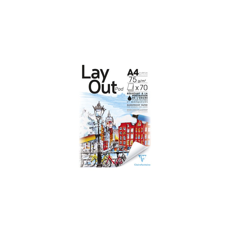 Bloc Layout Clairefontaine