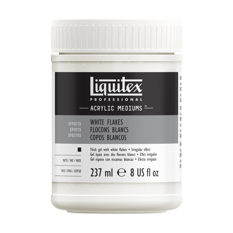 Gel Textura Copos Blancos Liquitex