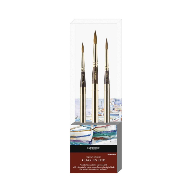 Set Pinzells Escoda Charles Reid Aquarel·la Signature Collection