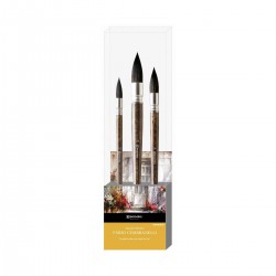 Set Pinceles Escoda Fabio Cembranelli Acuarela Signature Collection