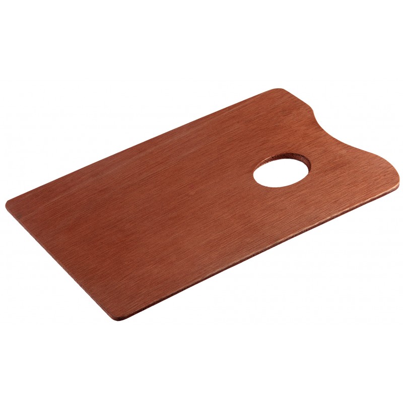Paleta Fusta Rectangular Vernissada Talens