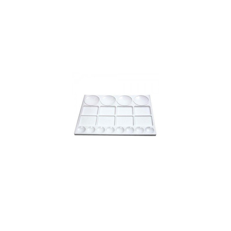 Paleta 20pous Plàstic Rectangular Talens 33x25