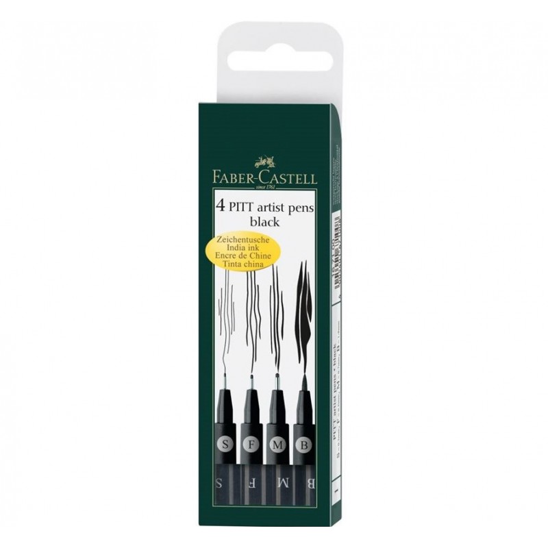 Set Faber-Castell 4 Rotuladores S F M B