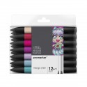 Set 12+1 Promarker Winsor&Newton doble punta